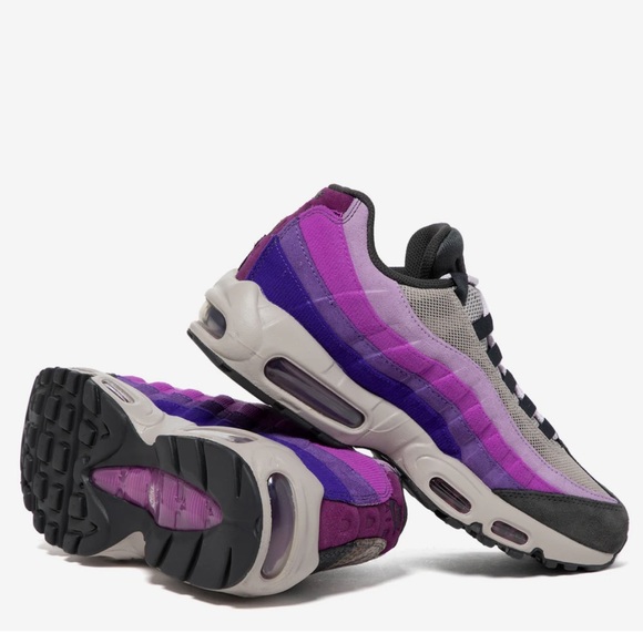 NIKE Air Max 95 Viotech Anthracite Safari Suede Women's 9 - Picture 10 of 12